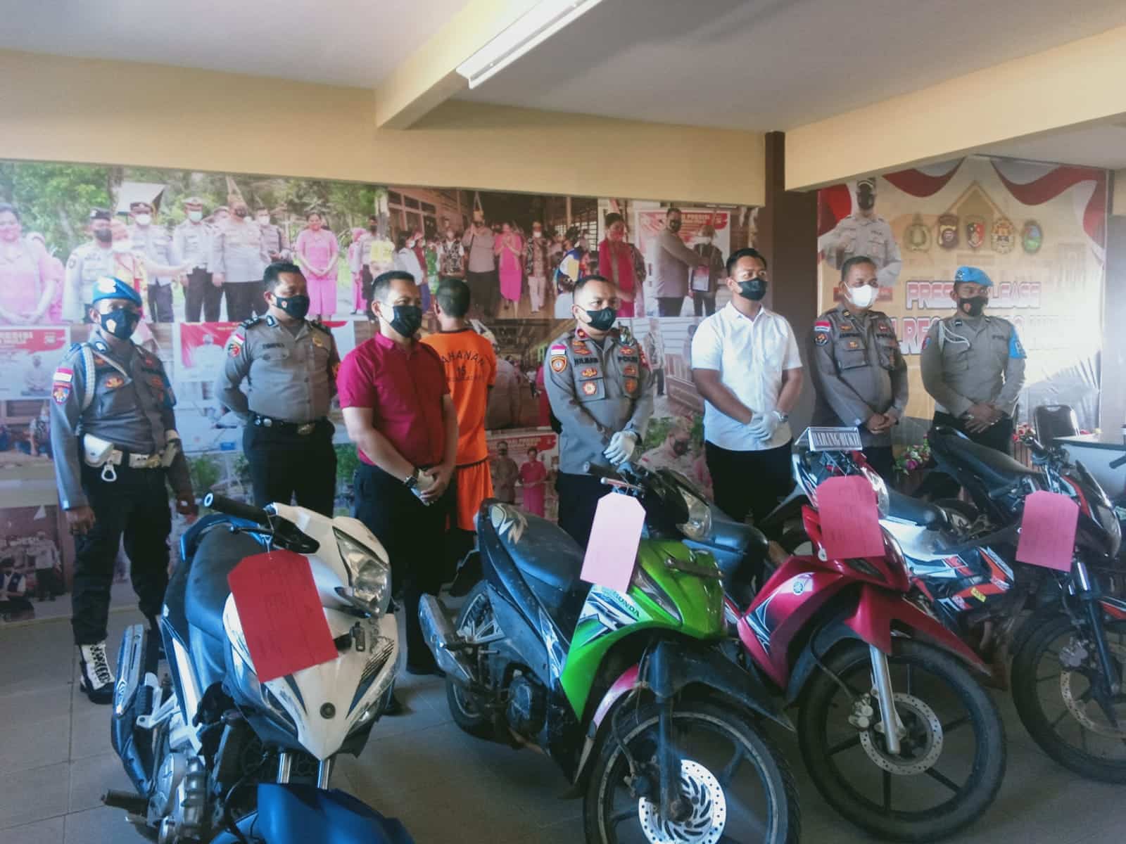 Polres Kapuas Hulu Ungkap Tindak Pidana Penipuan dan Penggelapan di 6 TKP, Tersangka Merupakan Residivis  