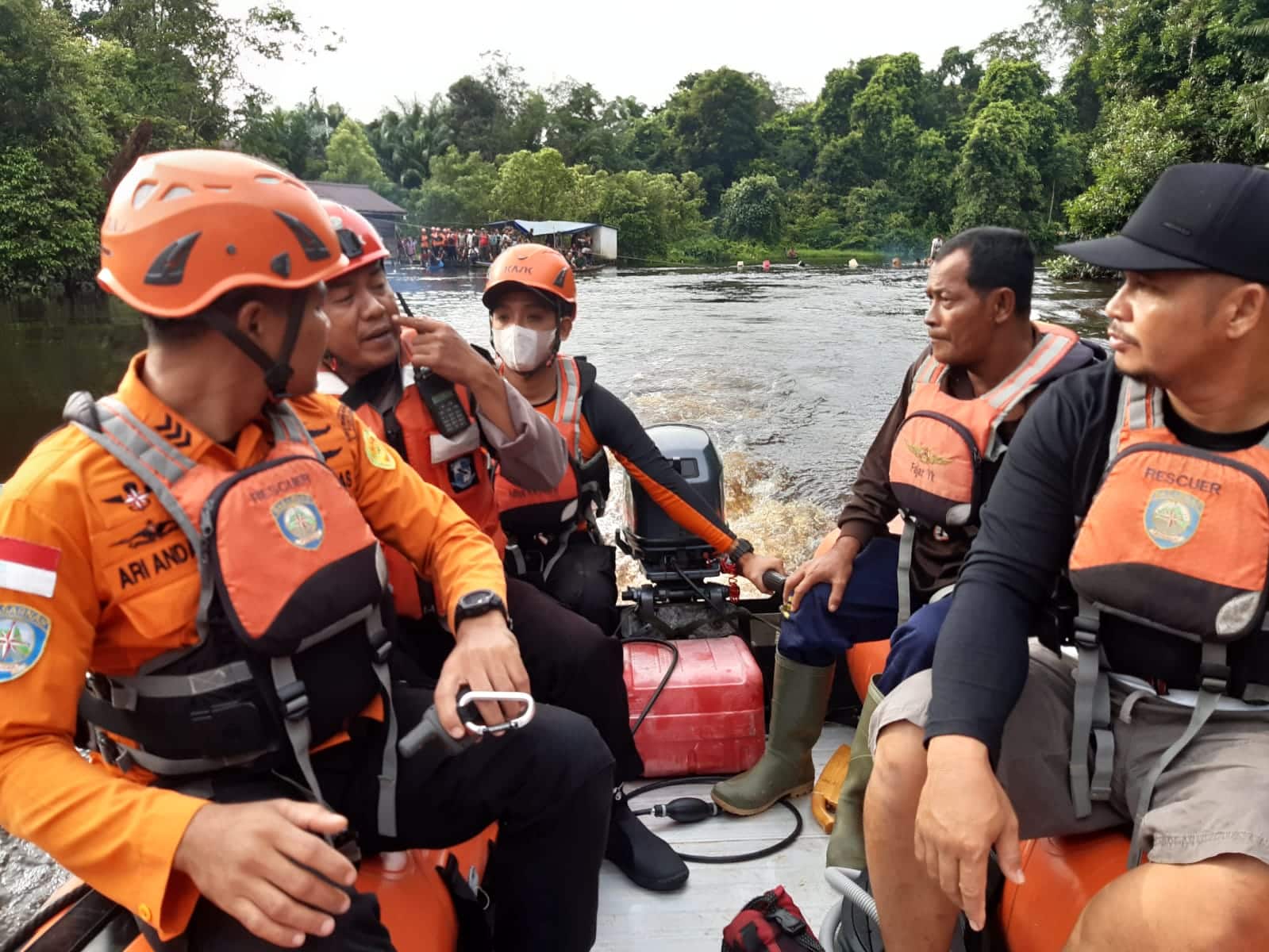 Nelayan Pencari Ikan Hilang di Sungai Lubuk Batu