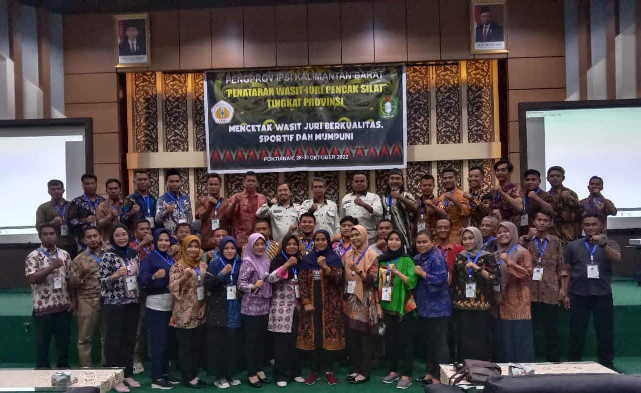 38 Orang Wasit Juri Pencak Silat se-Kalbar Ikuti Penataran