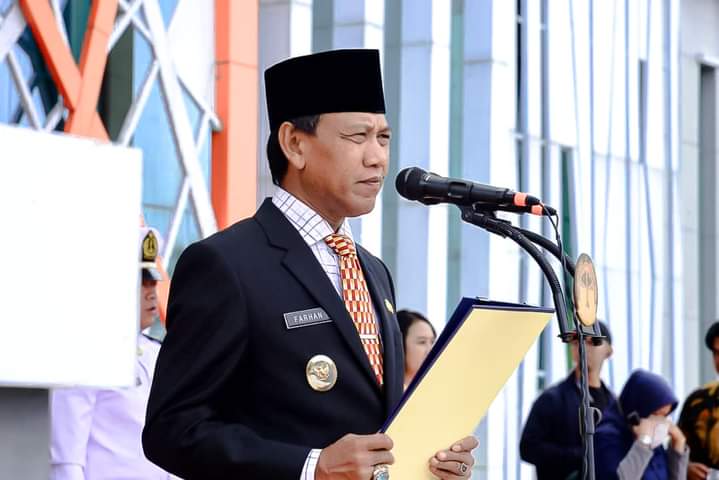 Wakil Bupati Ketapang Bacakan Sambutan Menpora RI pada Upacara Peringatan Hari Sumpah Pemuda