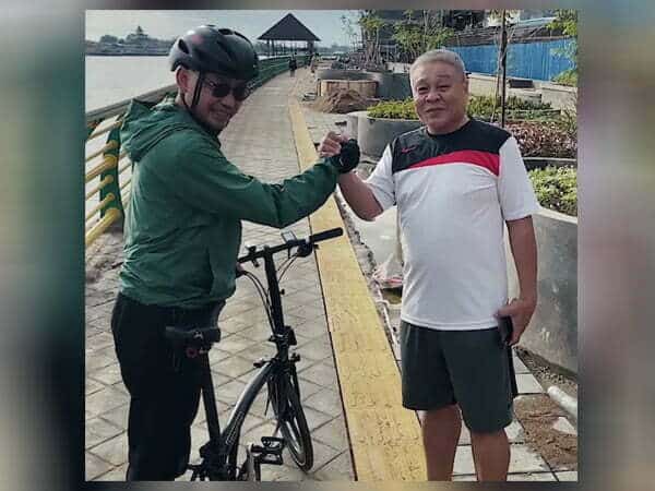 Edi Kamtono Sapa Warga di Waterfront, Teri: Waterfront Sangat Bagus