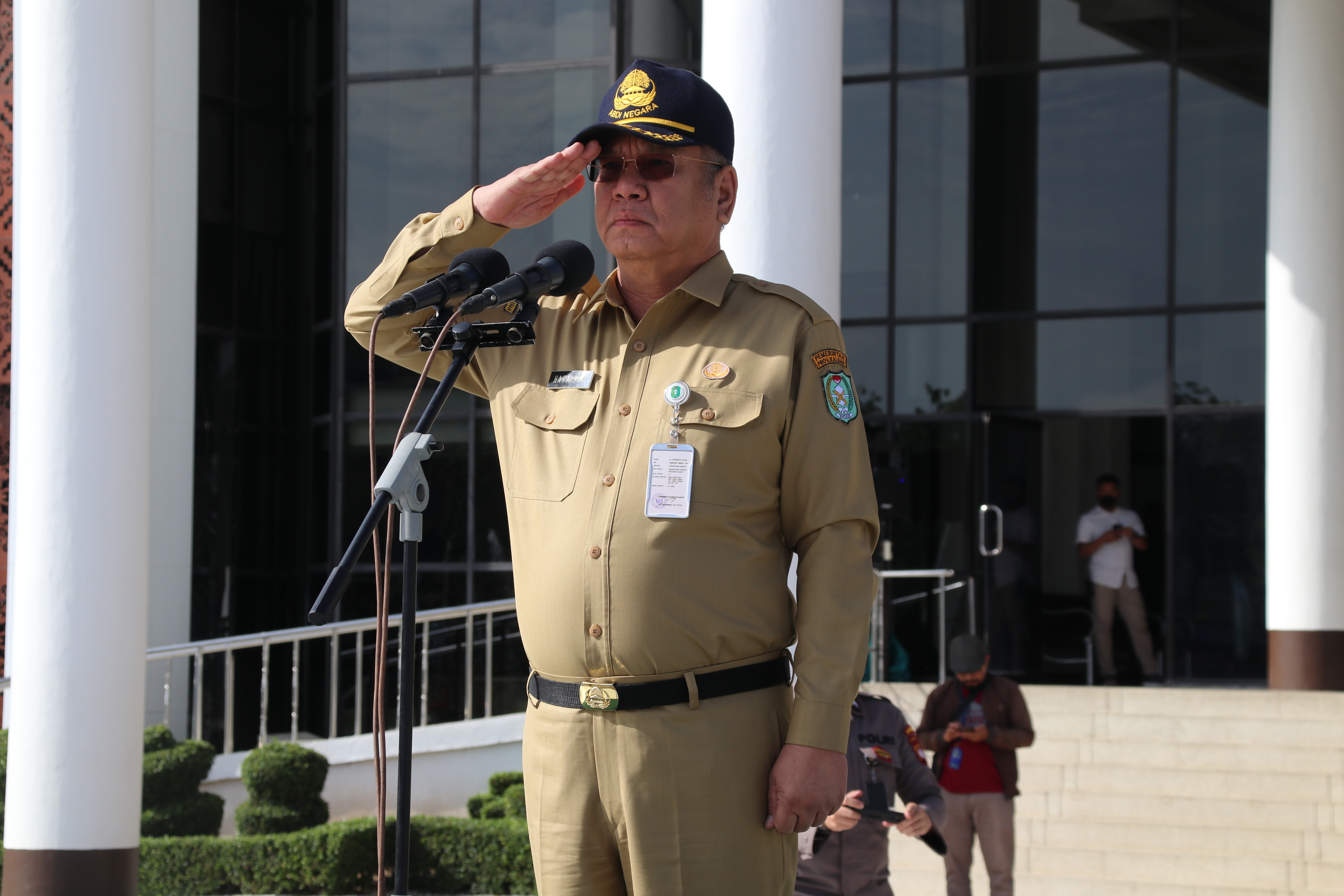 Sekda Kalbar Pimpin Apel Persiapan Pengamanan BIMP-EAGA, Pastikan Kondisi Aman Terkendali