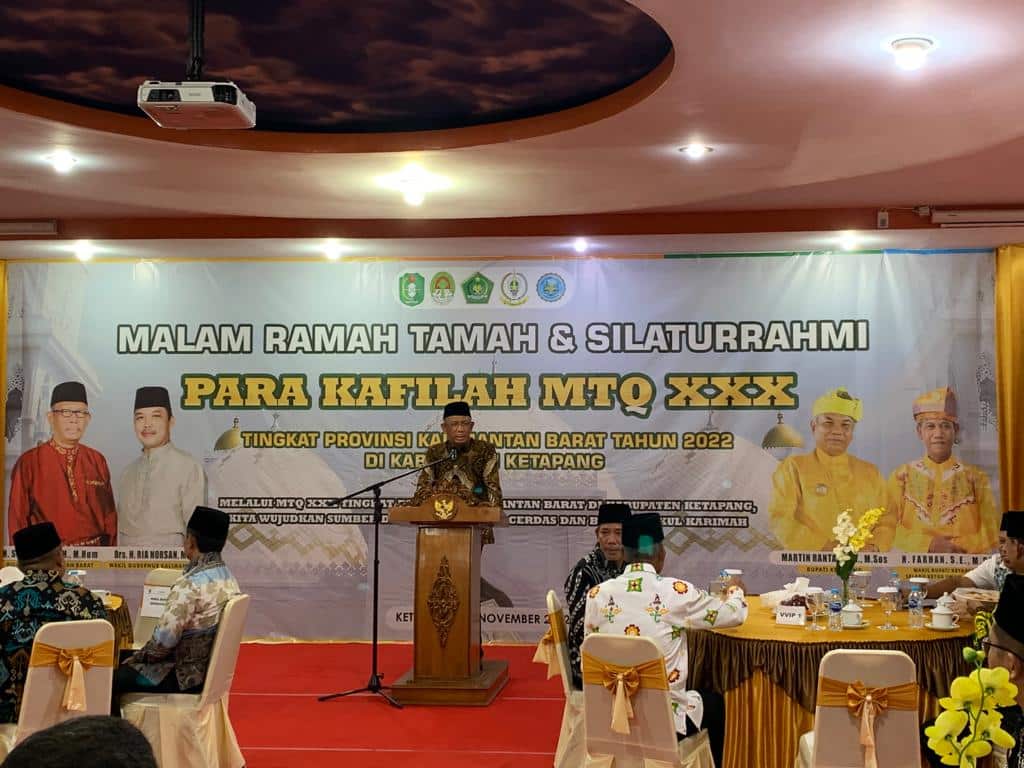 Gubernur Kalbar Minta MTQ ke-XXX Jadi Ajang Memupuk Kebersamaan
