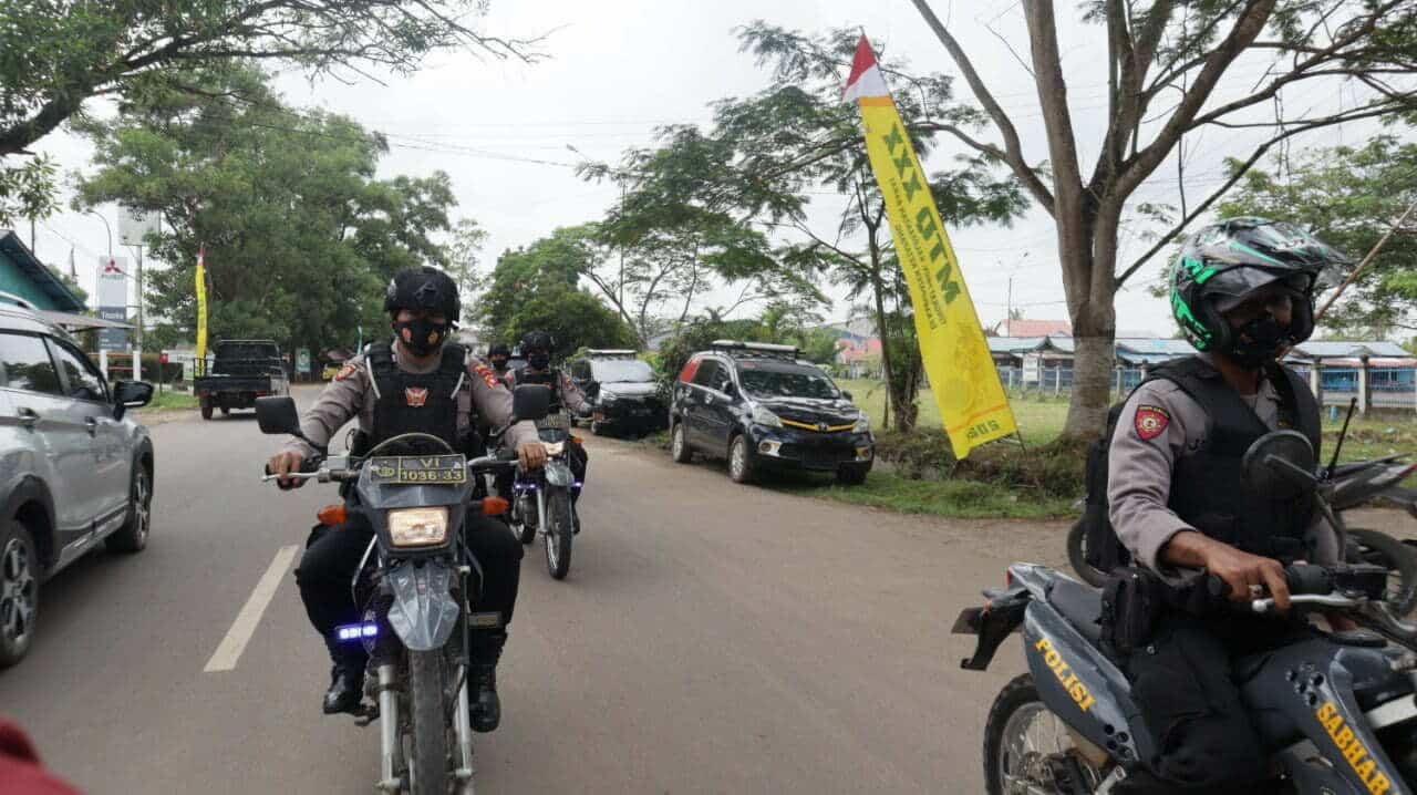 Jelang Pembukaan MTQ Tingkat Provinsi, Polres Ketapang Gelar Patroli Gabungan Skala Besar