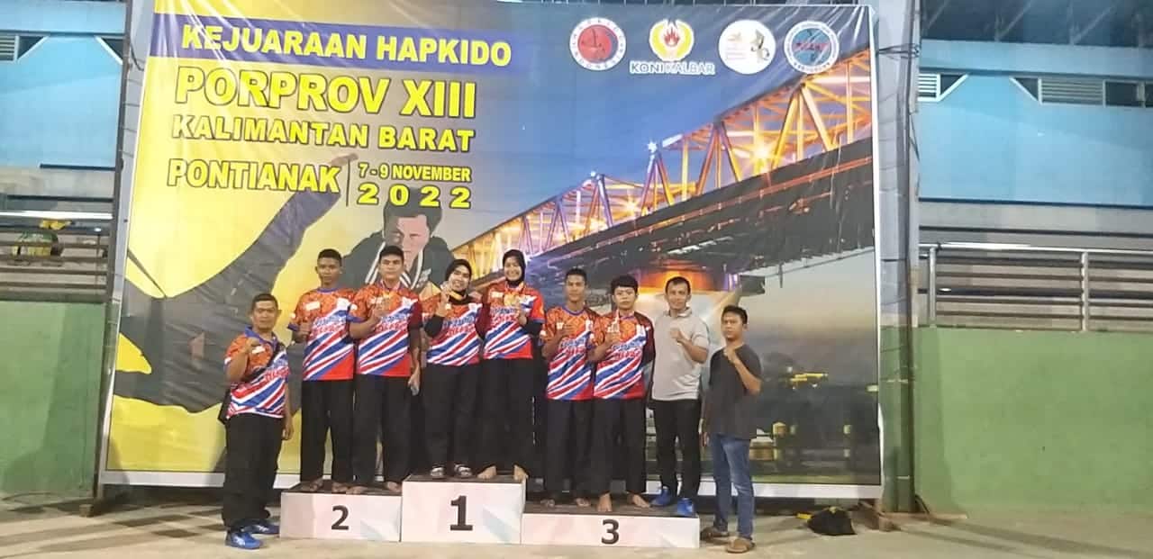 Bertambah Lagi Medali untuk Kapuas Hulu, Disumbang dari Atlet Cabor Hapkido di Porprov ke-XIII