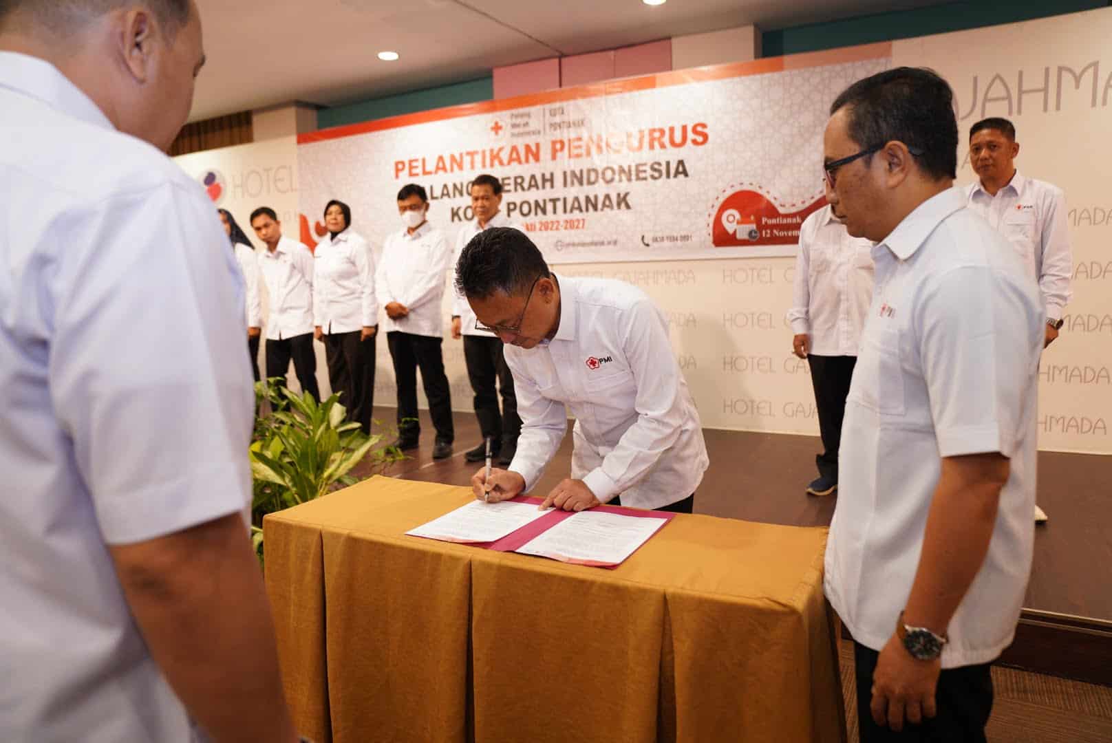 Edi Kamtono Kembali Nahkodai PMI Kota Pontianak, Masa Bakti 2022 - 2027