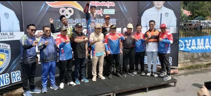 Borong 3 Medali Emas, Cabor Balap Motor Melawi Juara Umum Porprov XIII Kalbar 2022