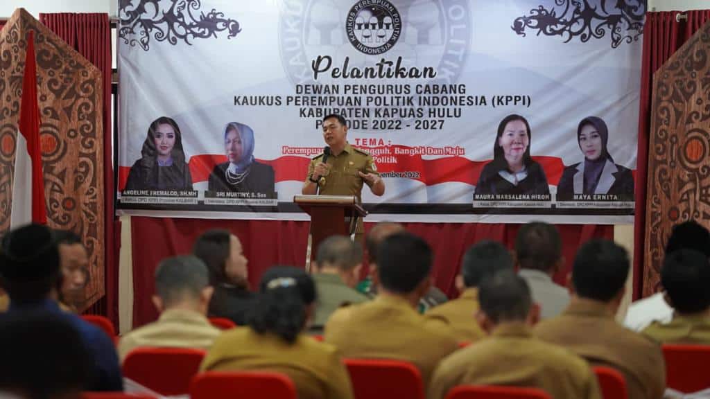 Bupati Fransiskus Hadiri Pelantikan DPC KPPI Kabupaten Kapuas Hulu Periode 2022 - 2027 
