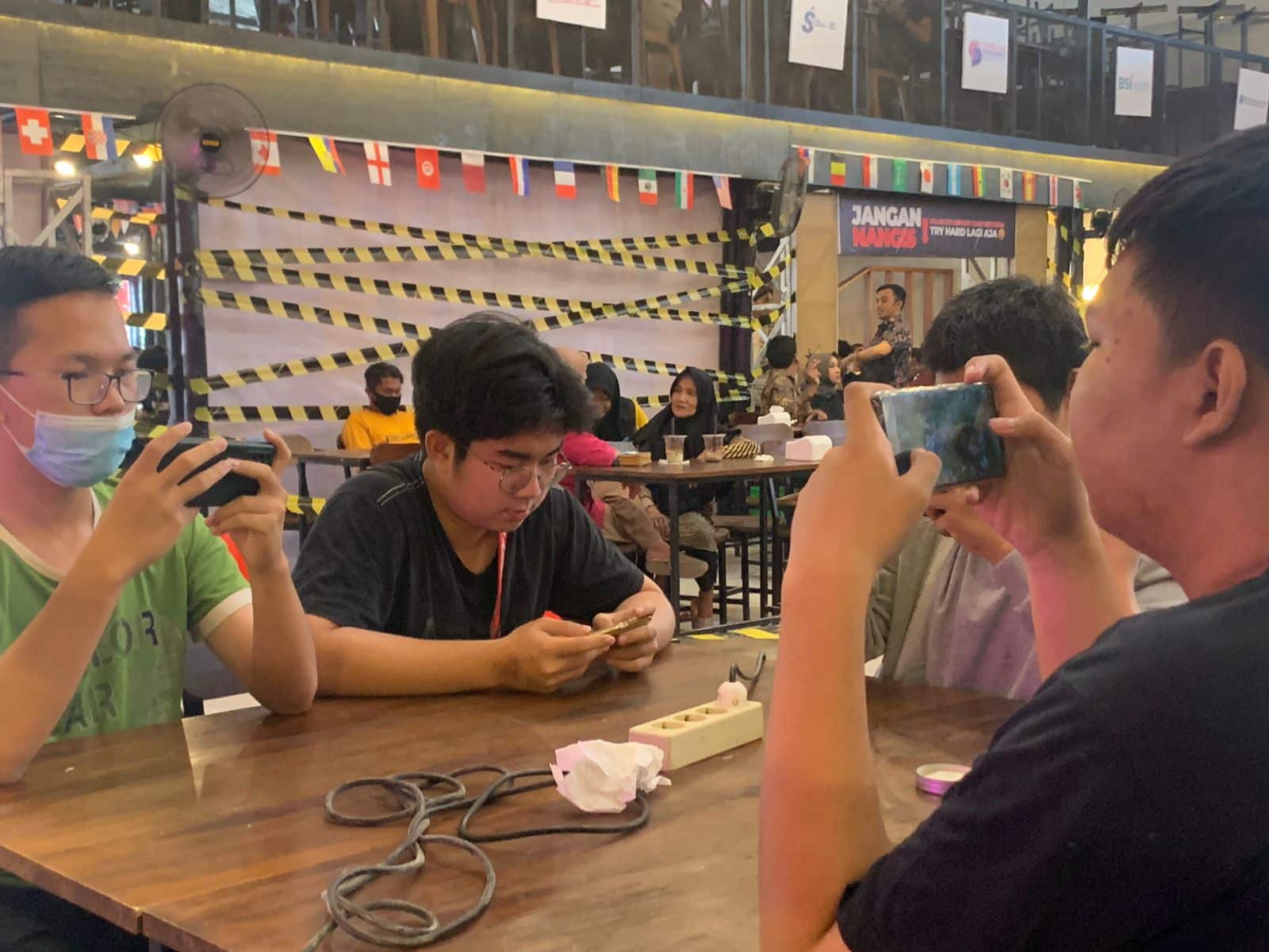 Peserta Turnamen Mobile Legends Piala Kapolresta Pontianak Jalani Babak Penyisihan