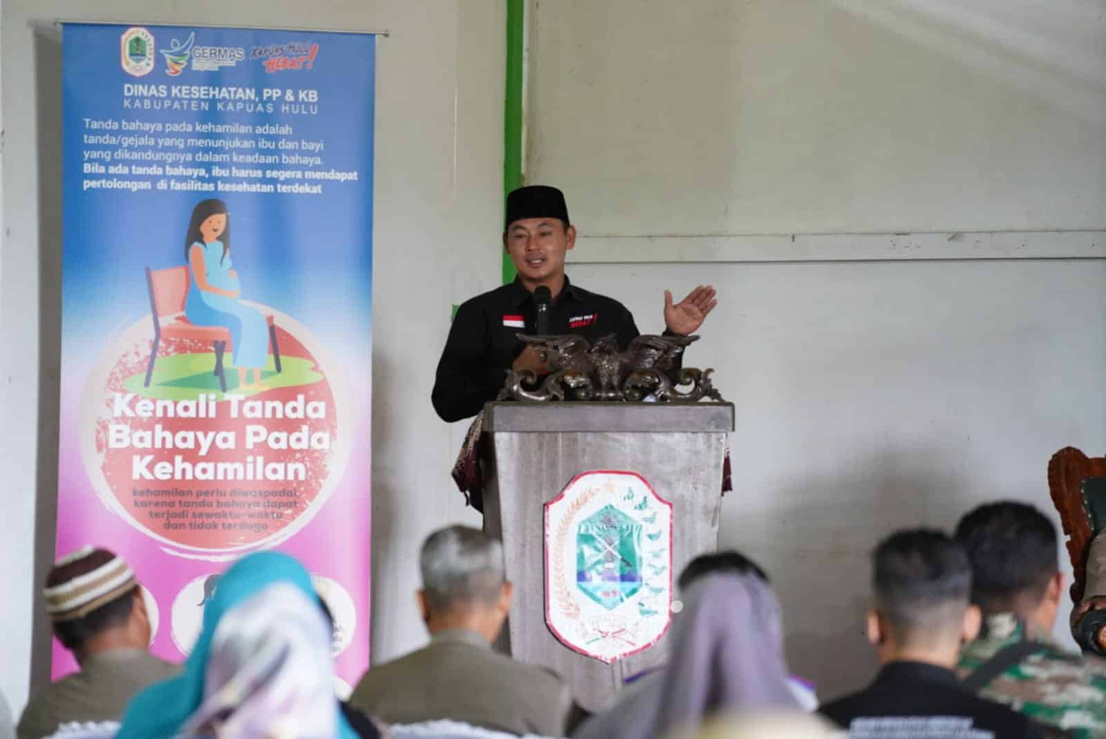 Wakil Bupati Kapuas Hulu Hadiri Kampanye Lokal Pencegahan Stunting Serta Penurunan Angka Kematian Ibu dan Anak