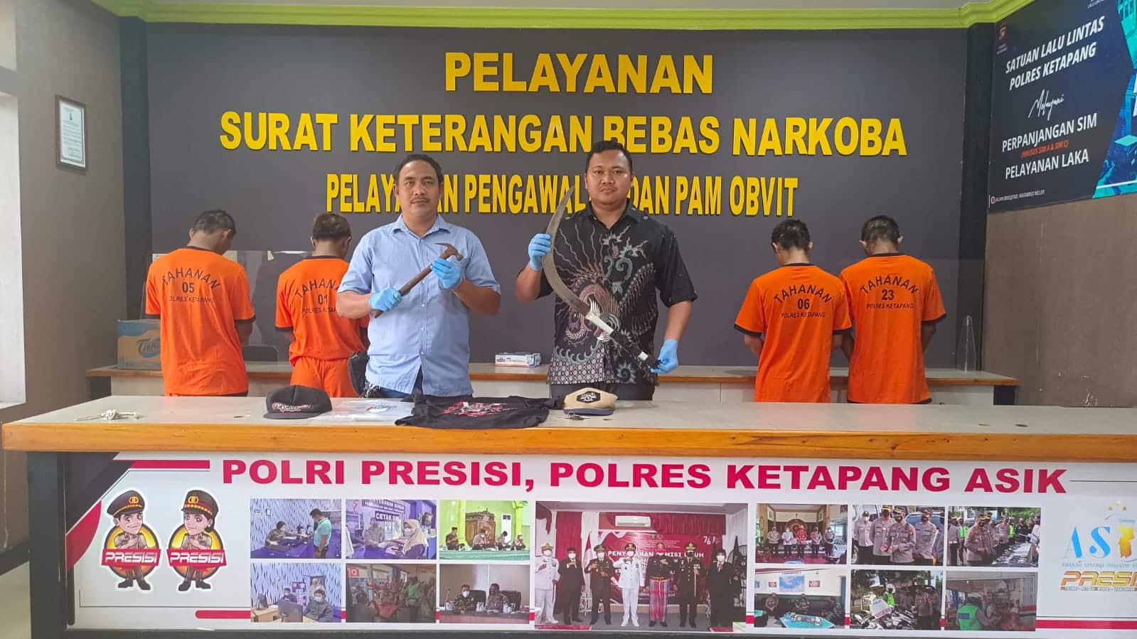 Ngamuk Ditagih Uang Sewa Kamar, Penjaga Losmen di Ketapang Dihajar dengan Celurit dan Palu