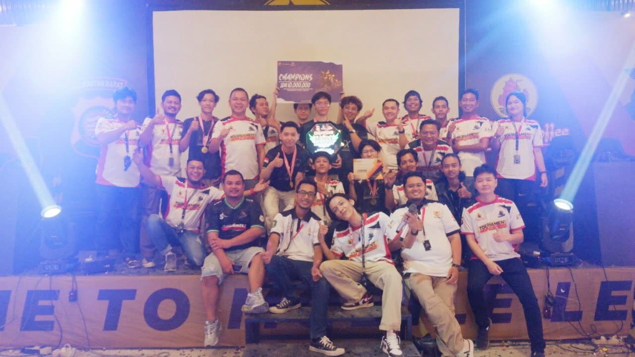 Menang Atas Paradox, HFX Juarai Turnamen MLBB Piala Kapolresta Pontianak