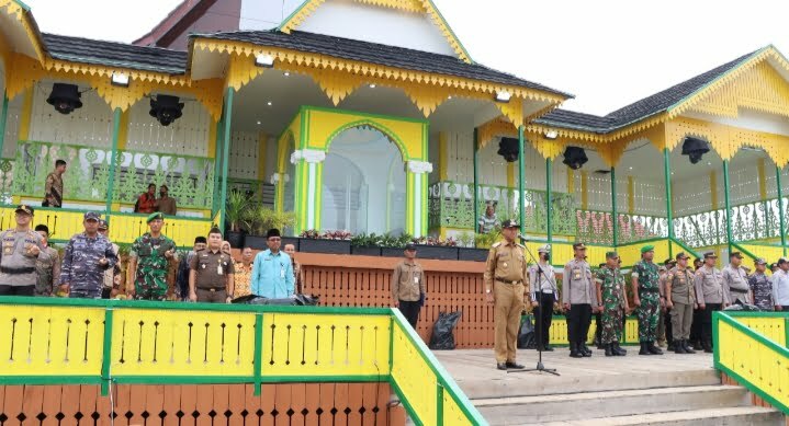 Polres Ketapang Gelar Apel Pasukan Pengamanan MTQ ke-XXX Tingkat Provinsi