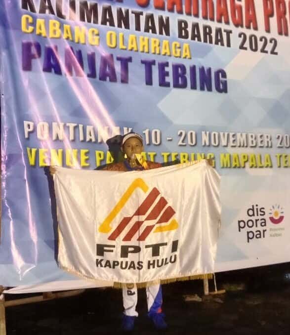 Panjat Tebing Kapuas Hulu Sukses Sabet Satu Medali Emas di Porprov Kalbar, FPTI: Target Kami Tiga Emas 