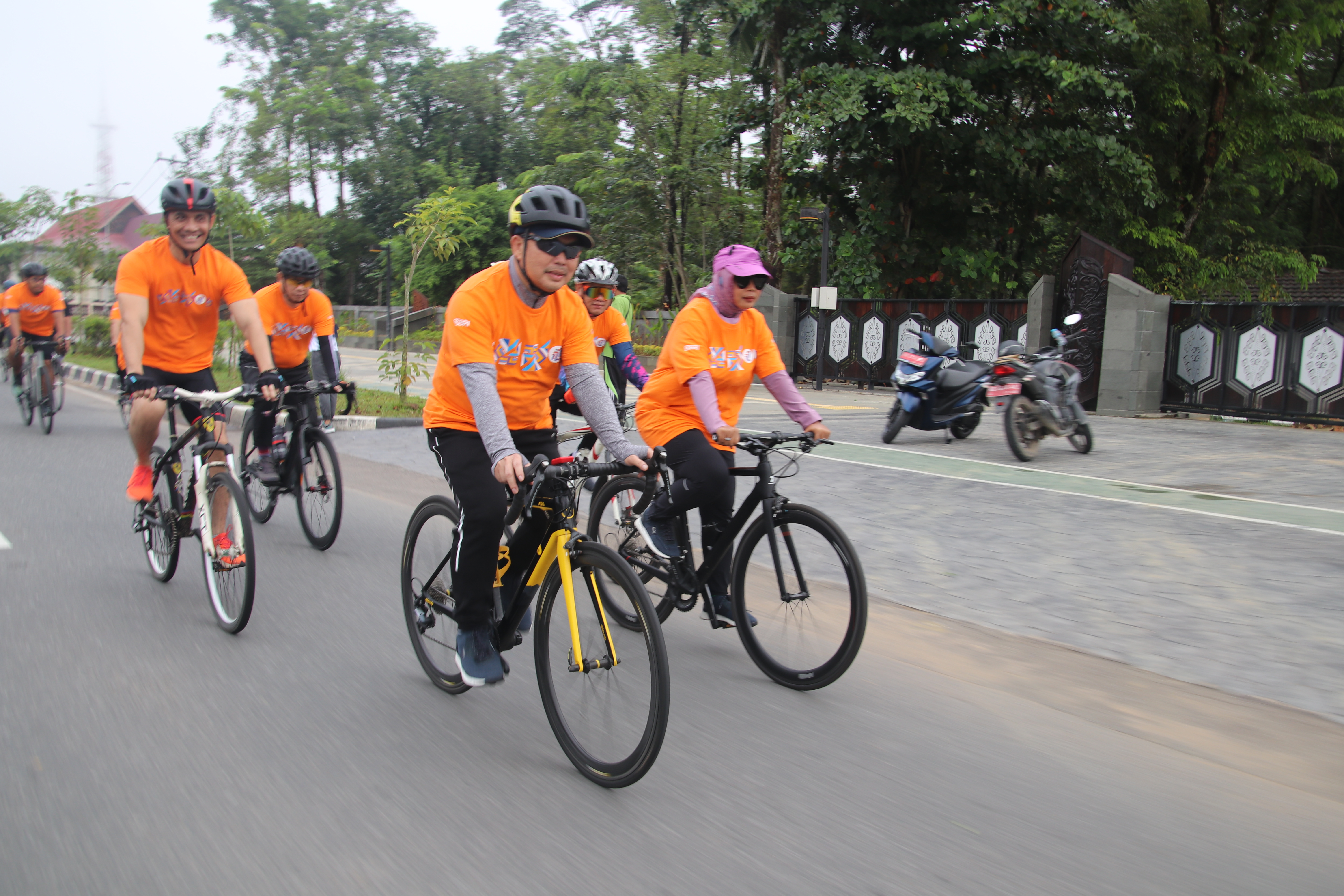 Wagub Kalbar Ikuti Gowes Sinergi Dalam Rangka Hari Anti Korupsi