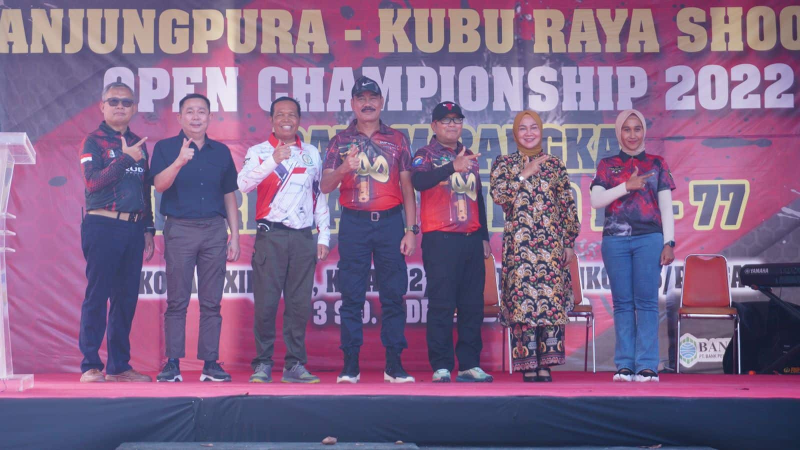 Kejuaraan Menembak Tanjungpura Kubu Raya Shooting Open Championship Sukses Digelar