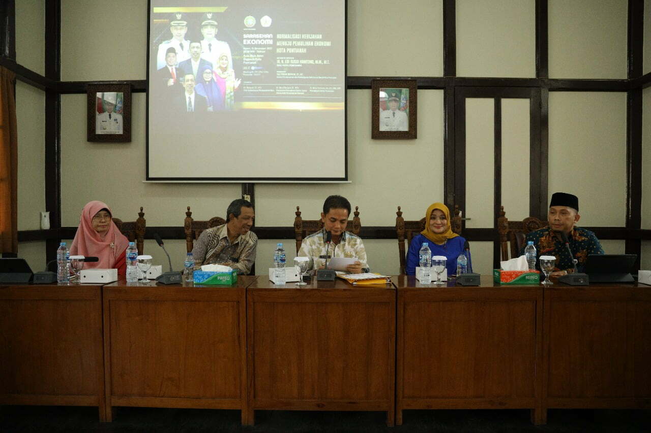 Pemkot Pontianak Susun Langkah Waspadai Dampak Turunnya Ekonomi Global