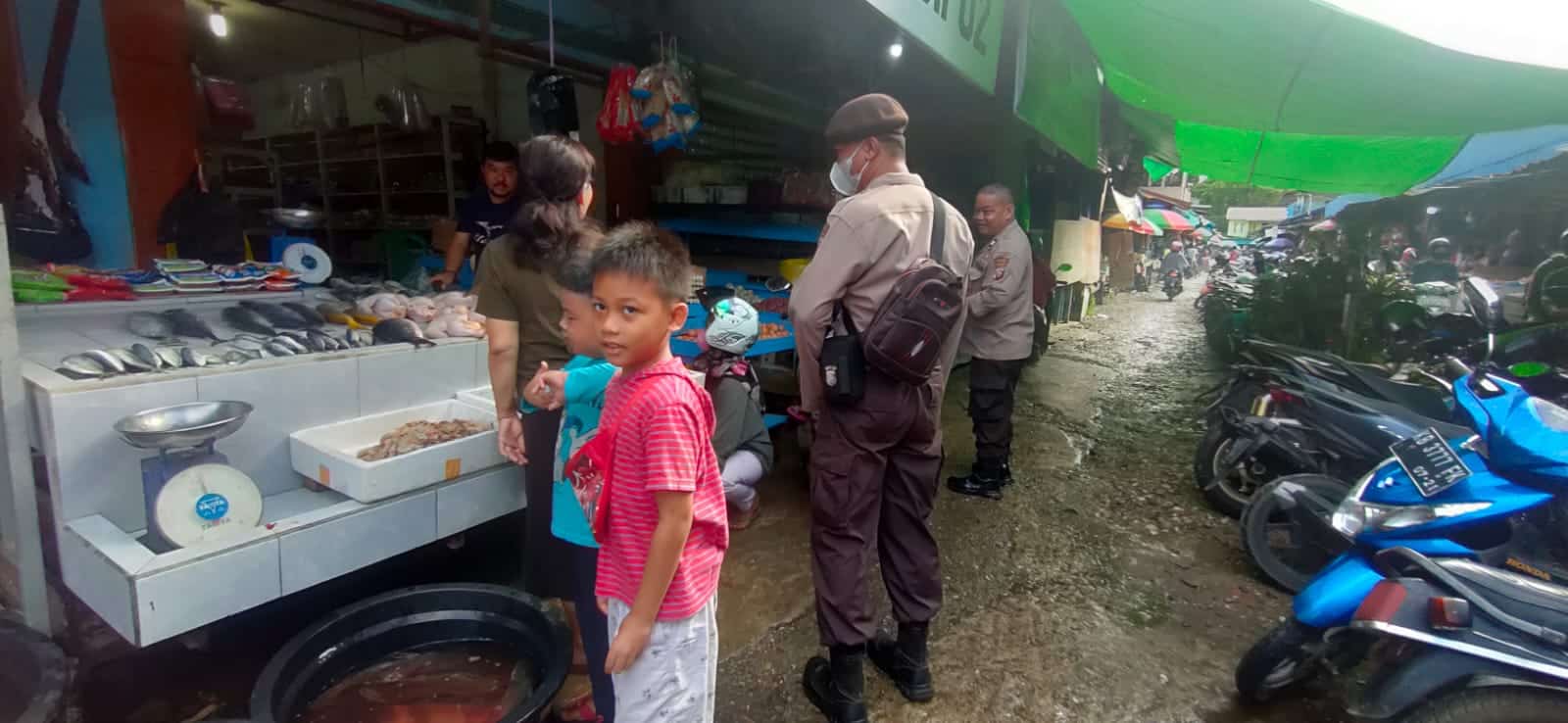Berikan Rasa Aman, Sat Samapta Polres Kapuas Hulu Laksanakan Patroli Dialogis