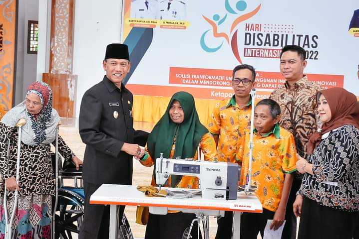 Wabup Farhan Harap Disabilitas Ketapang Maju dan Terus Berkarya