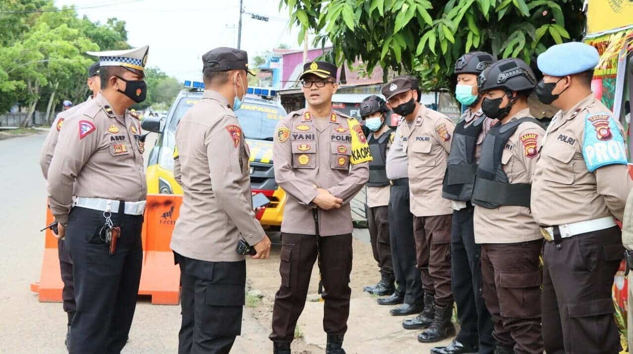 Kapolres Yani Cek Kesiapan Pengamanan Nataru di Ketapang