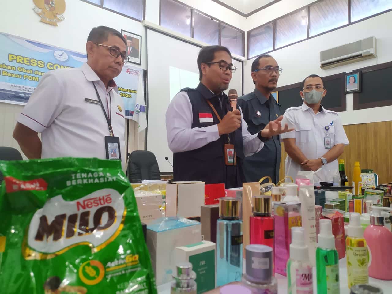 Sepanjang Tahun 2022, BBPOM Pontianak Tangani 37 Kasus Obat dan Makanan Ilegal