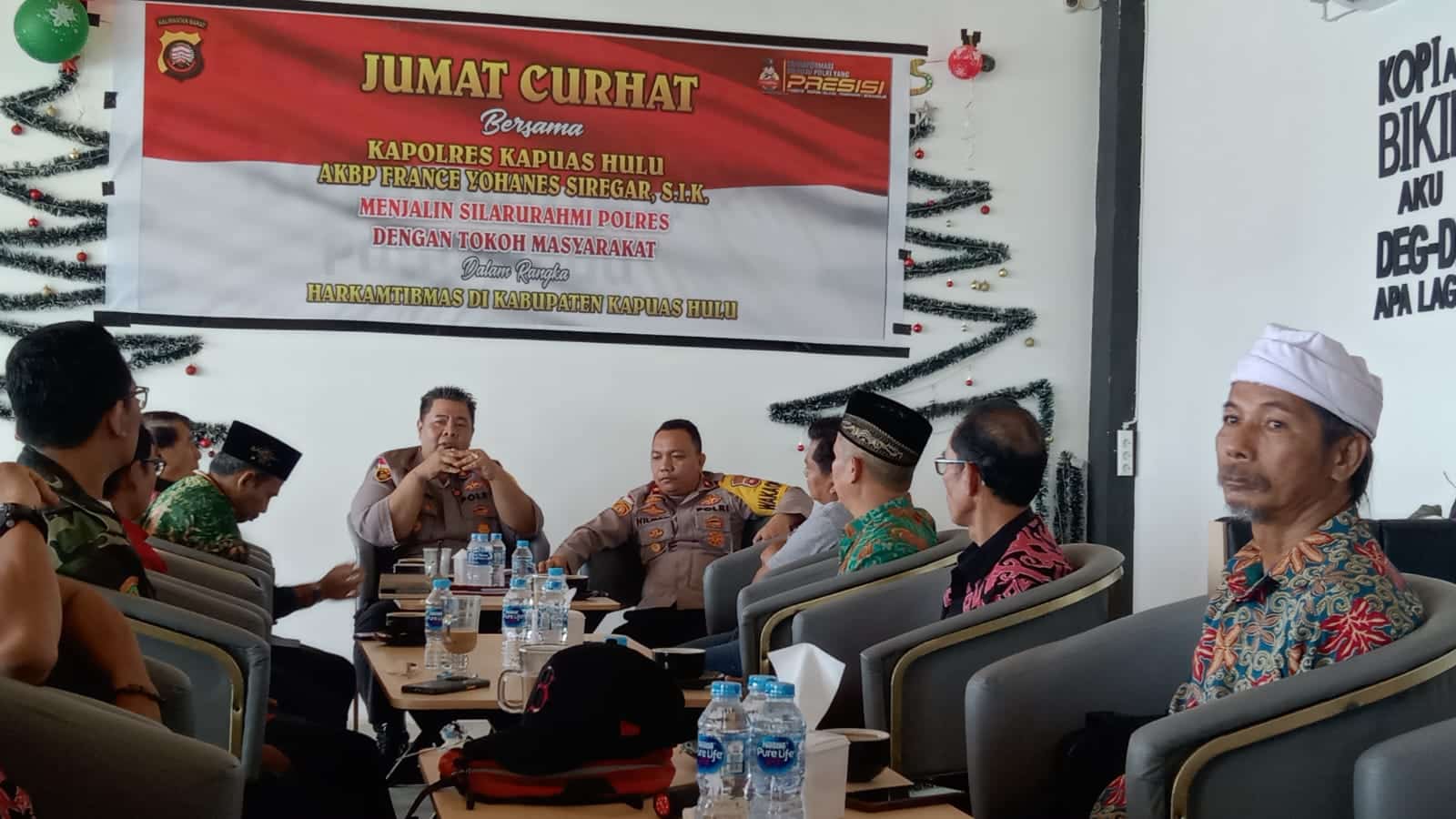 Polres Kapuas Hulu Gelar Jum'at Curhat