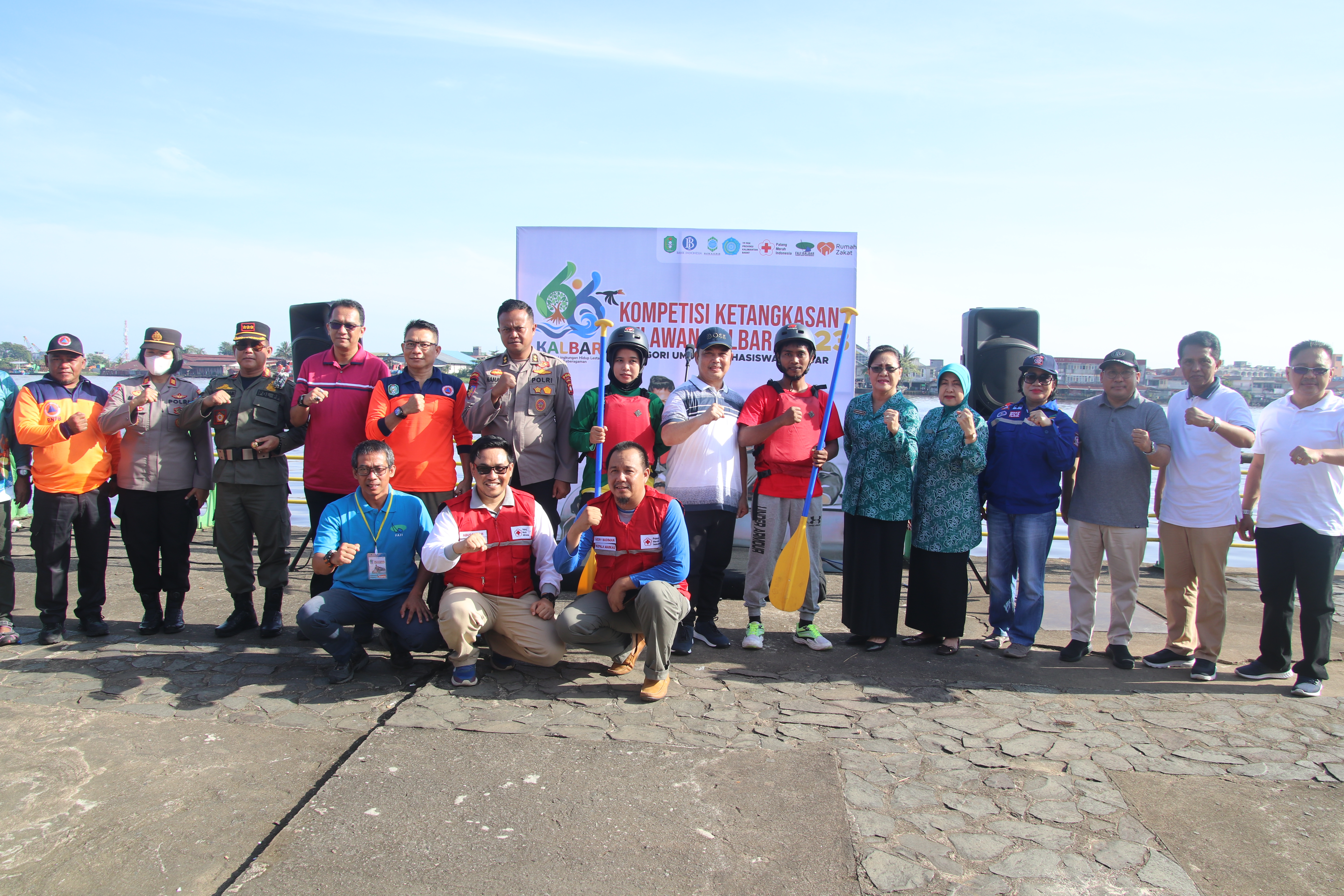 Wagub Norsan Buka Kompetisi Ketangkasan Relawan Kalbar Tahun 2023