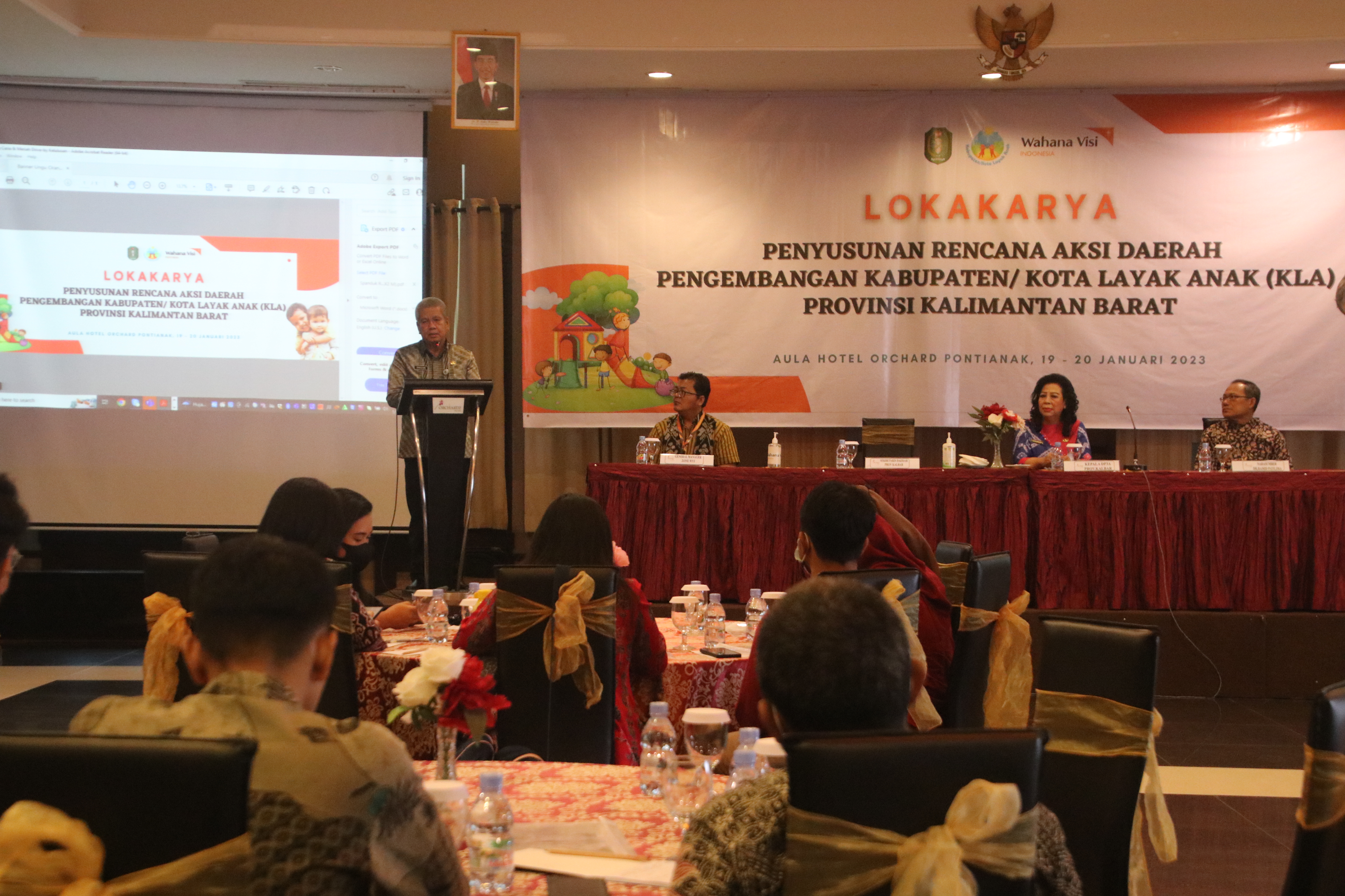 Harisson Sebut Hanya 4 Kabupaten Kota di Kalbar yang Sandang Penghargaan Layak Anak