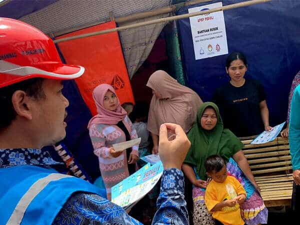 Dukung Pemulihan Pascagempa Cianjur, PLN Alirkan Penyambungan Listrik Sementara di Huntara