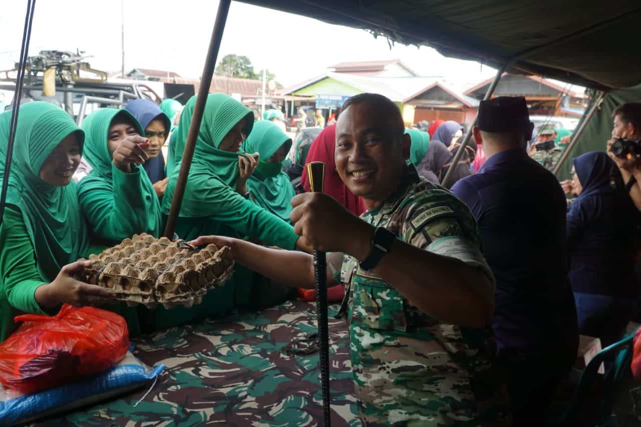 Bazar Murah, Wujud Dekat dan Hadirnya Batalyon Walet Sakti di Tengah Rakyat 