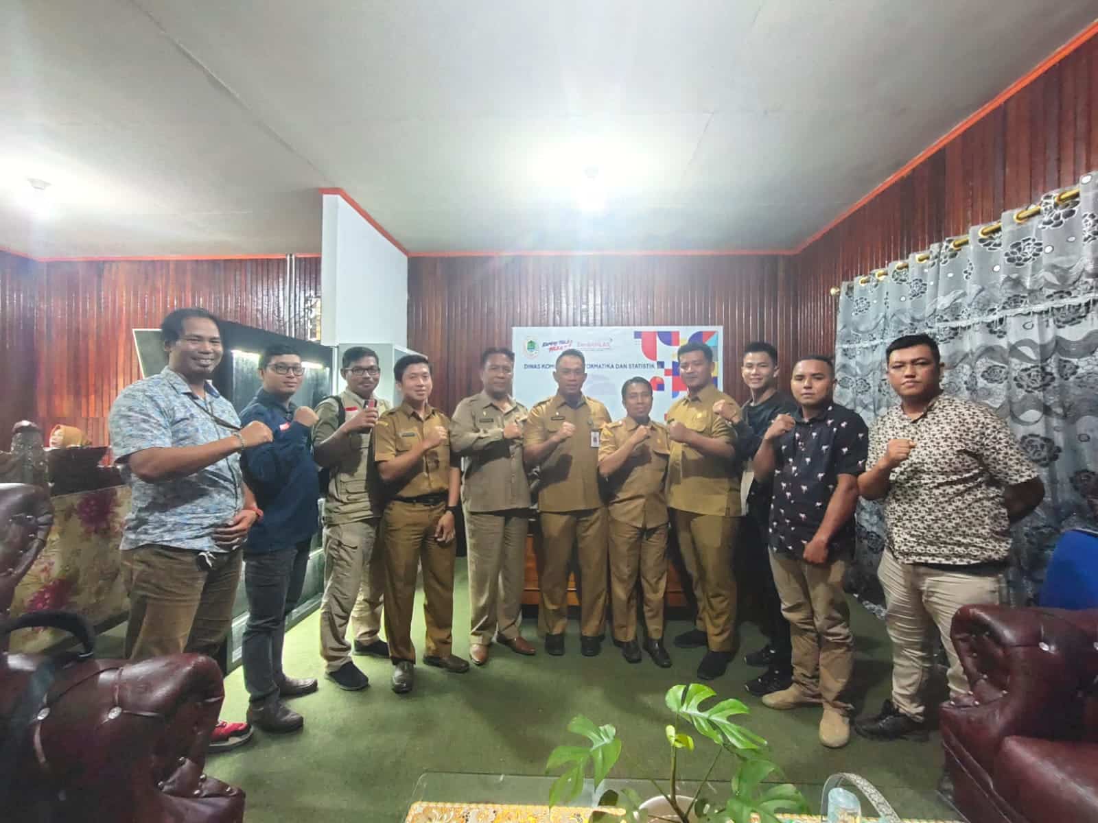 Diskominfo Tik Kapuas Hulu Gelar Coffee Morning bersama Awak Media
