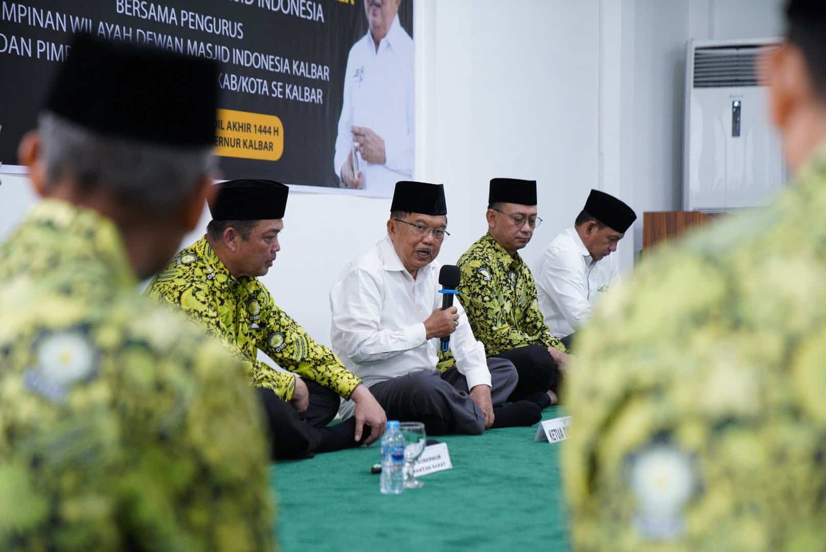 Berkunjung ke Pontianak, Ketum DMI Jusuf Kalla Ajak Pengurus Makmurkan Jemaah Masjid