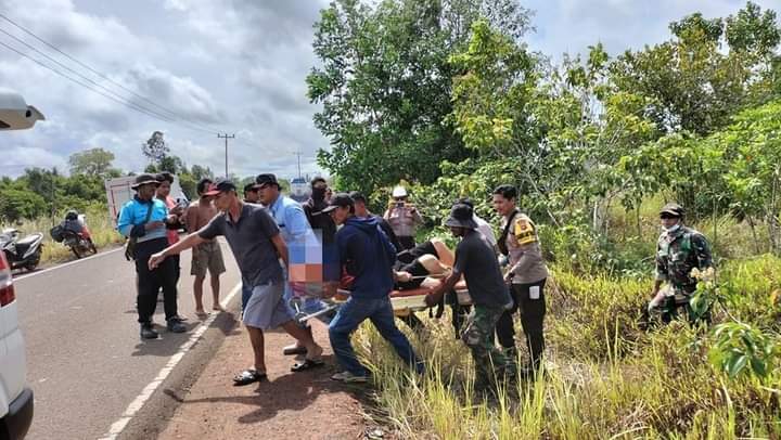 Kecelakaan di Pagar Mentimun Ketapang, Pengendara Motor Tewas di Tempat