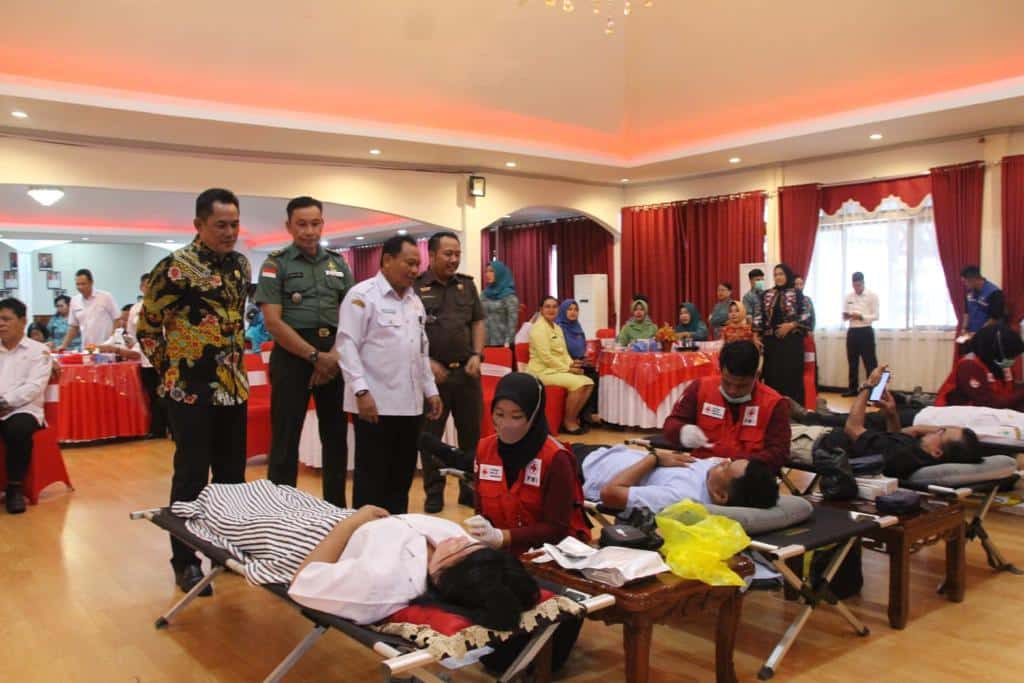 Pemkab Kapuas Hulu Dukung Kegiatan Donor Darah HUT Pemprov Kalbar, Sekda Zaini: Ini Kegiatan yang Mulia