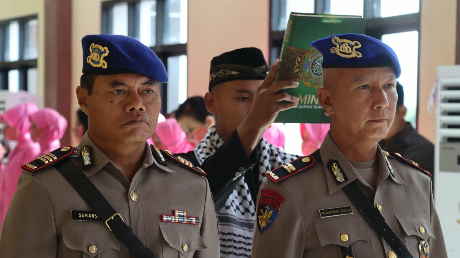 Kapolres Kapuas Hulu Pimpin Sertijab Kasat Pol Air dan Kapolsek Putussibau Selatan 
