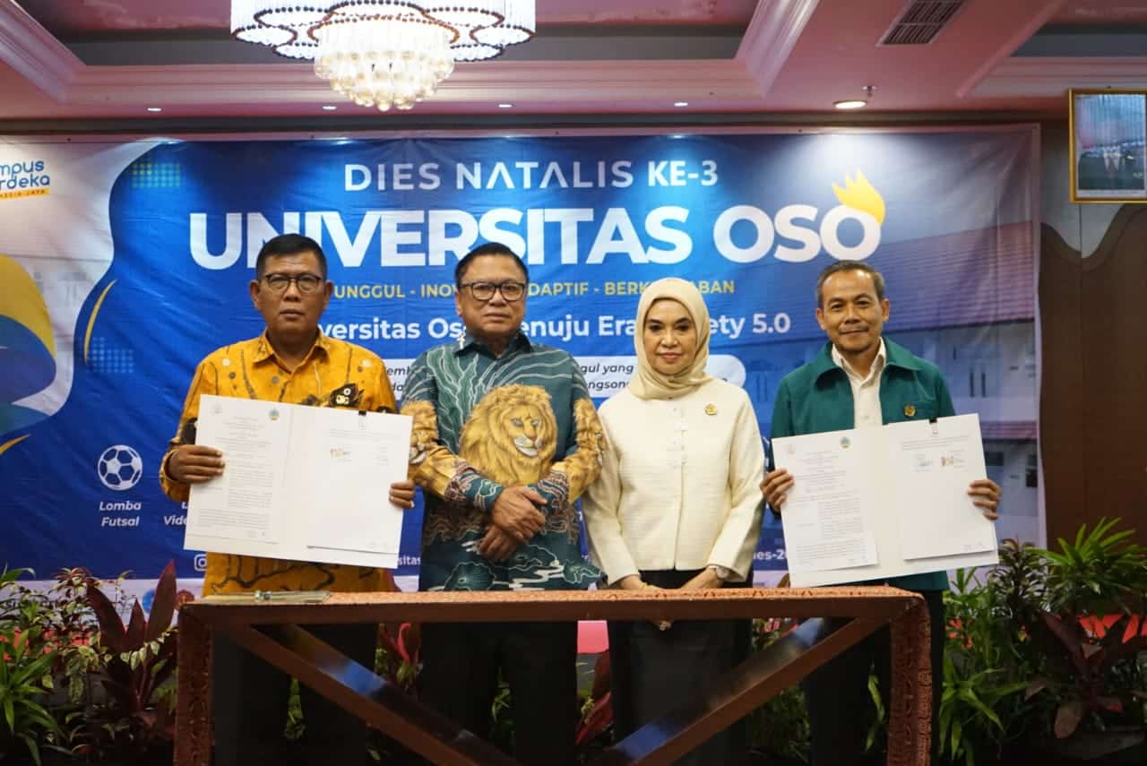 Bupati Kayong Utara Hadiri Dies Natalis UNOSO ke-3 Tahun 2023
