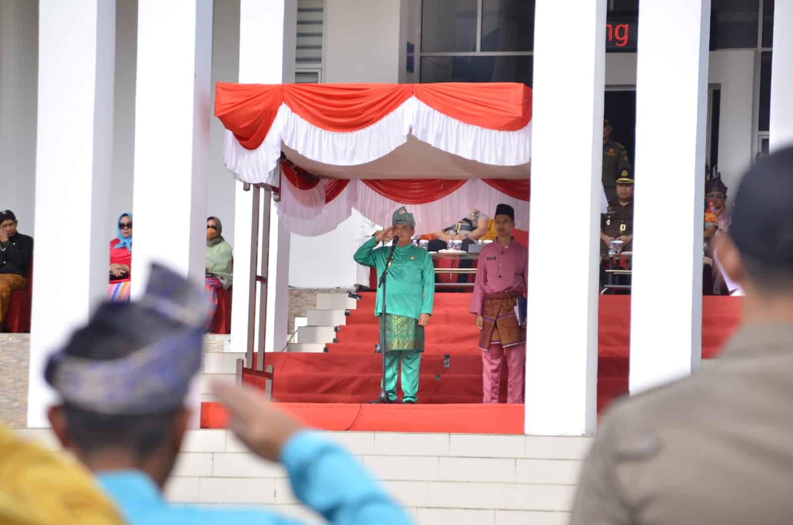 Pemkab Kayong Utara Gelar Upacara Peringatan HUT Pemprov Kalbar ke-66