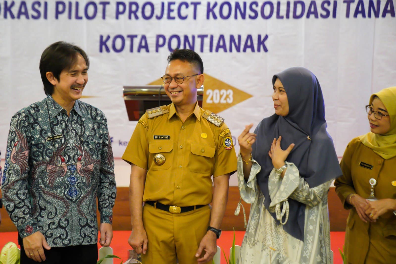 Pertama di Indonesia, Kelurahan Bansir Laut Ditetapkan Jadi Pilot Project Konsolidasi Tanah oleh Kemen ATR/BPN