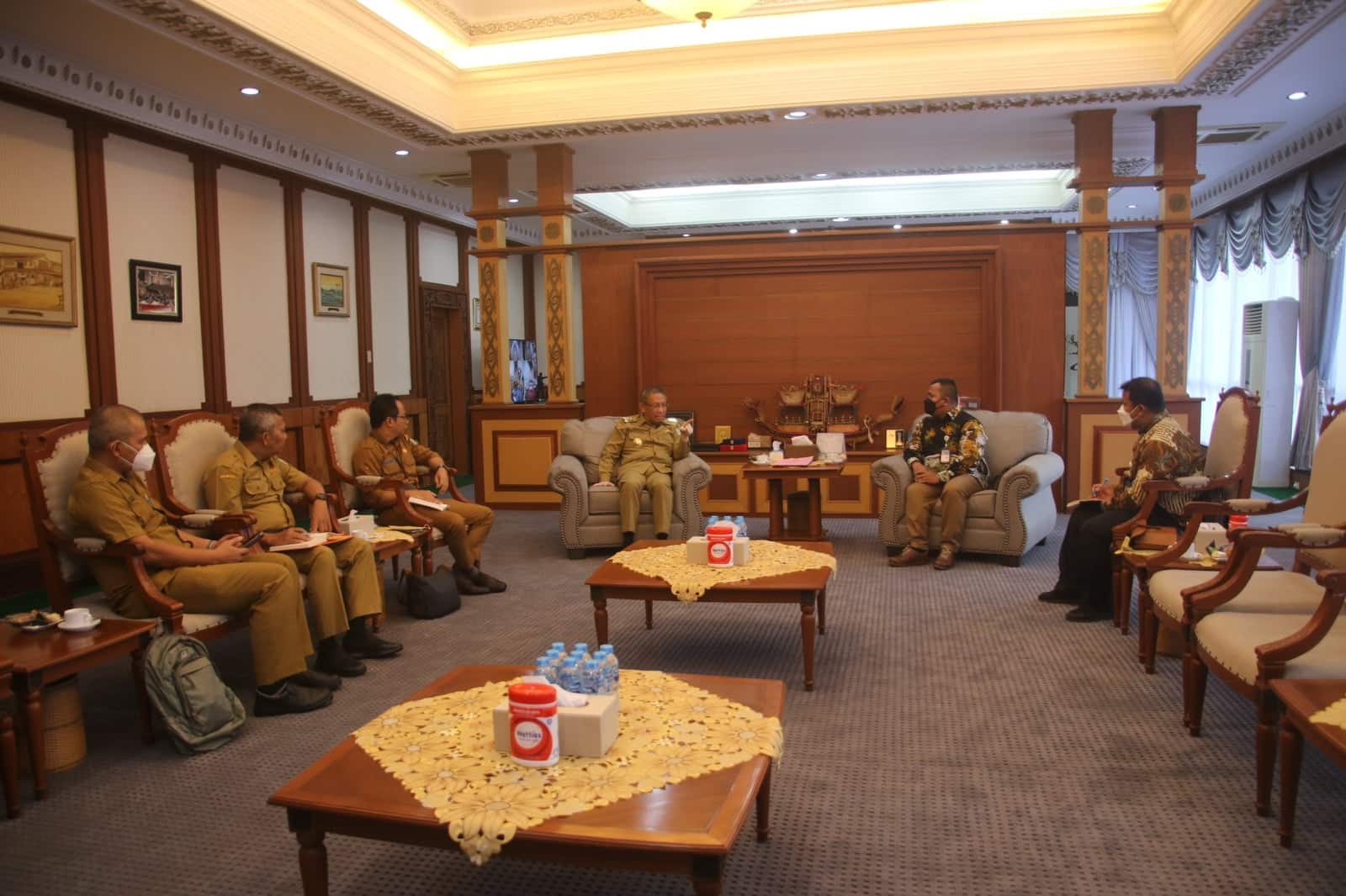 Gubernur Kalbar Terima Kunjungan Kepala Kantor KPPU RI Wilayah V