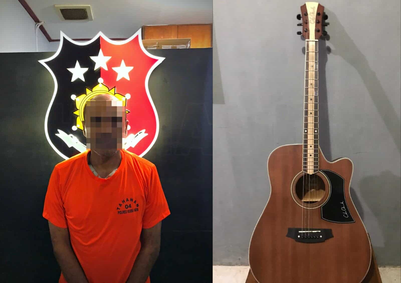 Maling Rumah Tetangga, Residivis Ini Kembali Dijinakkan Polsek Sungai Raya