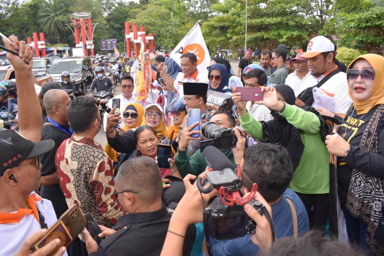 Masyarakat Kalimantan Barat Antusias Sambut Anies Baswedan