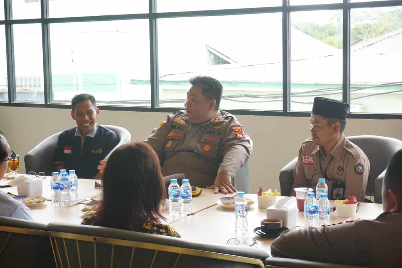 Dukung Tahapan Pemilu 2024, Polres Kapuas Hulu Gelar Tapka bersama KPUD dan Bawaslu