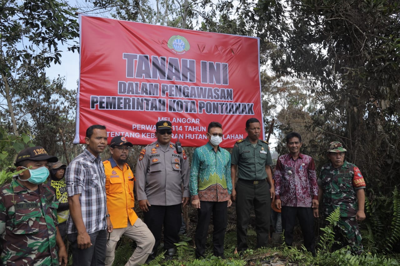Wali Kota Pontianak Gelar Sayembara Berhadiah Rp 25 Juta Bagi Pelapor Pelaku Bakar Lahan
