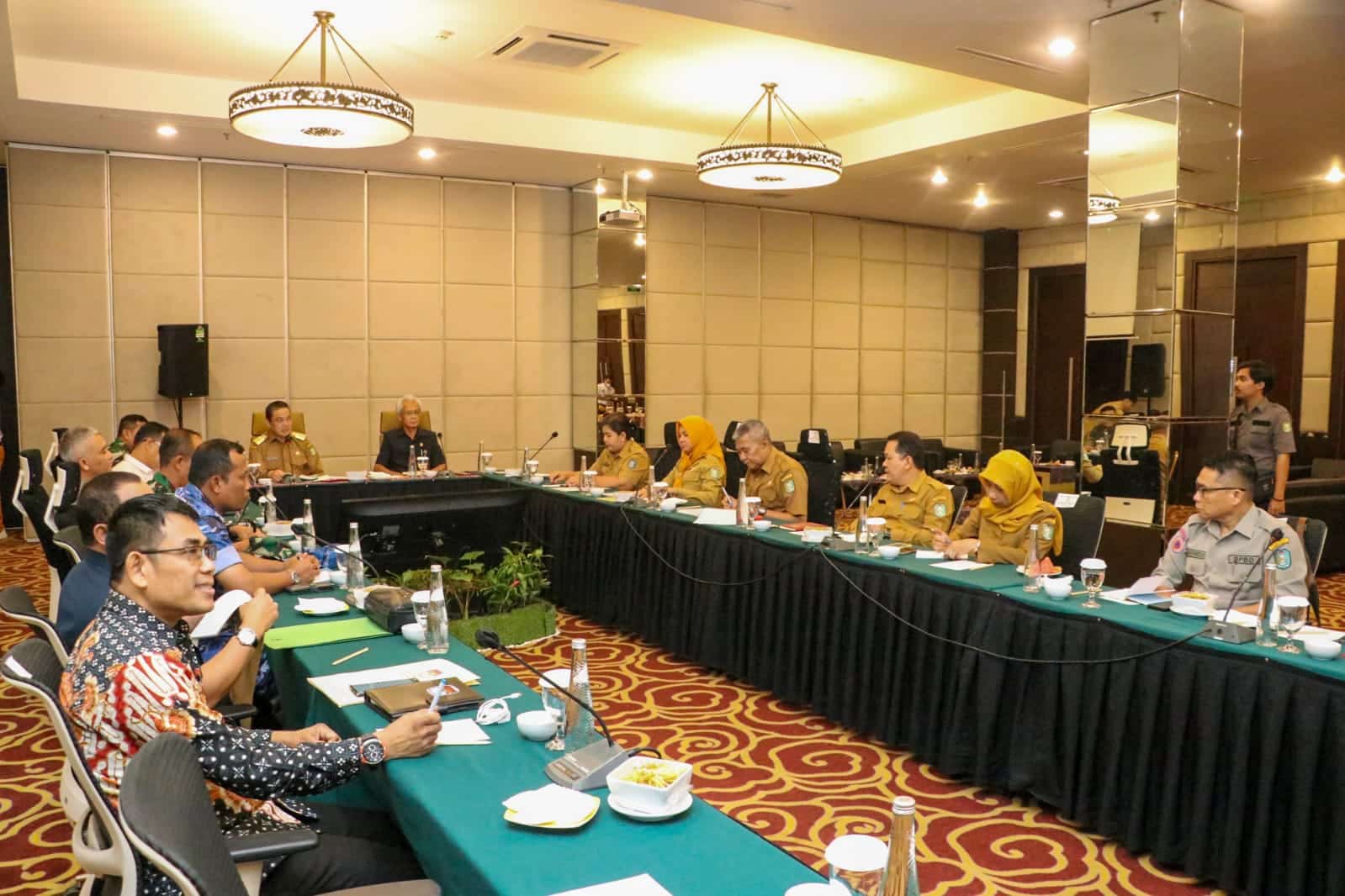 Wagub Kalbar Pimpin Rapat Forkopimda Terkait Isu-Isu Terkini