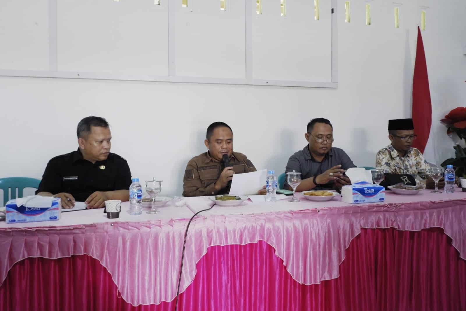 Wabup Effendi Pimpin Rapat Persiapan MTQ ke VI Tingkat Kabupaten