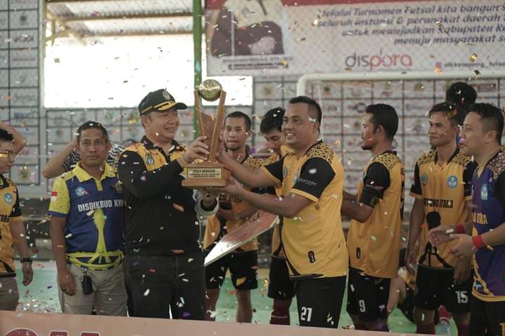 Turnamen Futsal Sekda Cup Tahun 2023 Resmi Ditutup, Sekda Ketapang: Sampai Ketemu di Tahun Depan