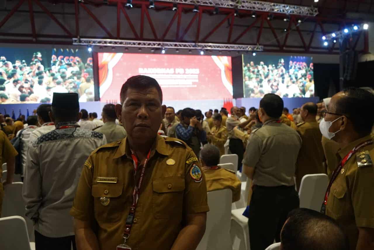 Bupati Citra Hadiri Rakornas Penanggulangan Bencana 2023: Langkah Persiapan Dini Pra Bencana