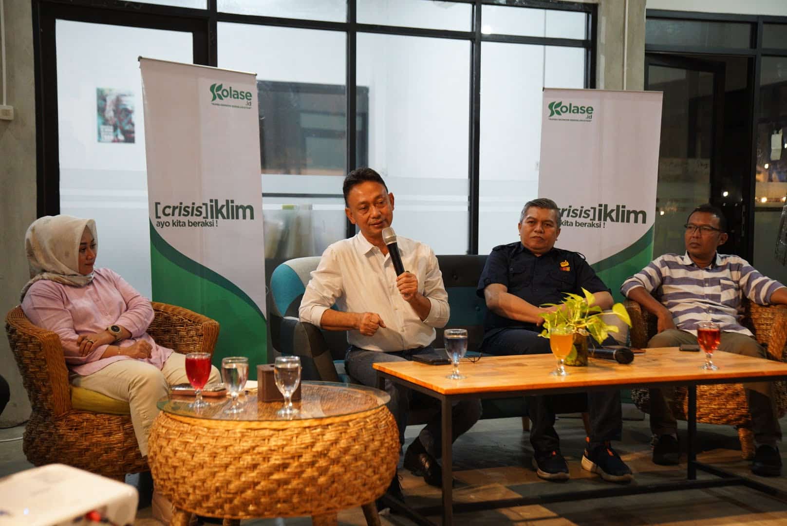 Talk Show Perubahan Iklim HUT Kolase.id, Wako Edi Paparkan Sejumlah Upaya Pemkot Pontianak