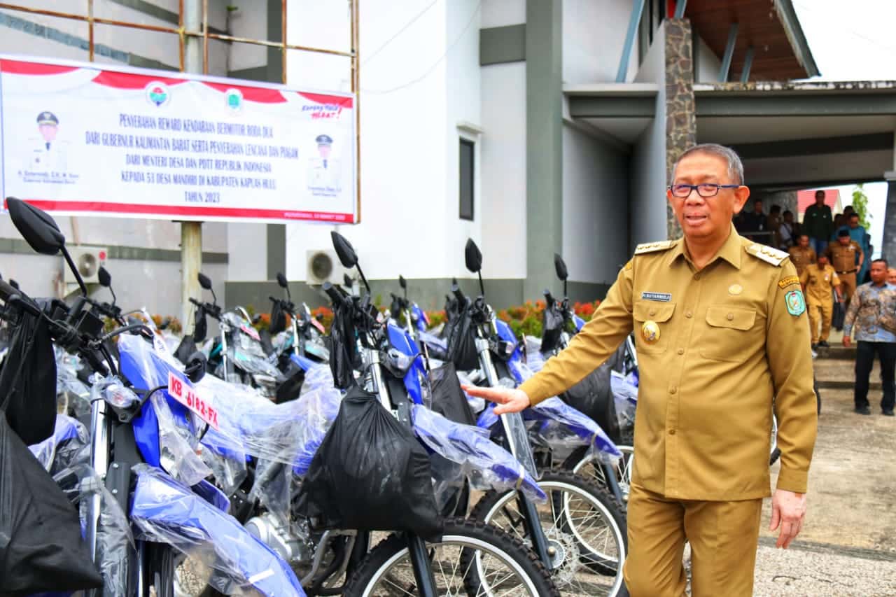Kades Akui Besarnya Dukungan Gubernur Kalbar Dalam Mewujudkan Desa Mandiri