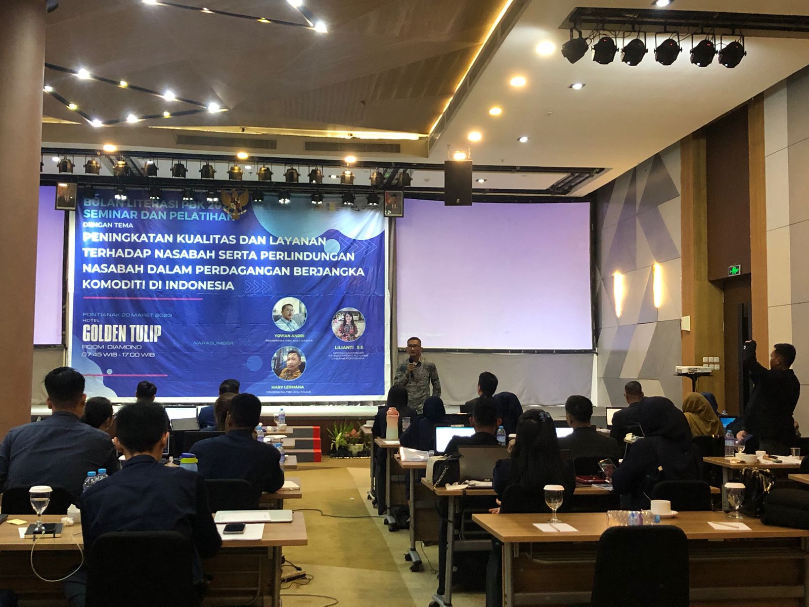 PT Best Profit Futures Pontianak Gelar Seminar Peningkatan Kualitas Layanan Nasabah